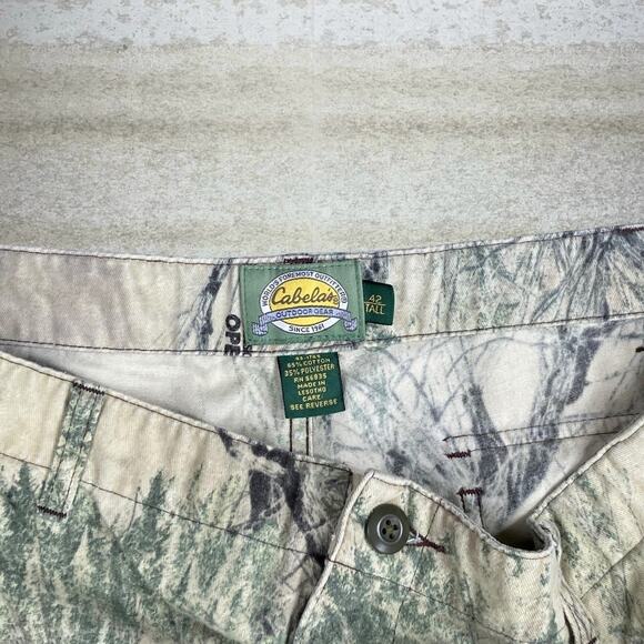 Vintage 90s Cabelas Tactical Pants 42x34 Baggy Wide Leg Hunting Camo Cargos - Picture 4 of 9